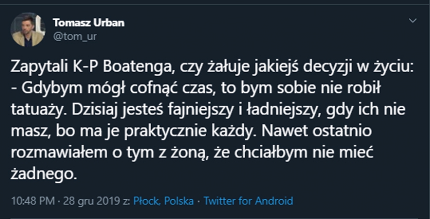 Kevin-Prince Boateng zdradził, czego żałuje w życiu! :D